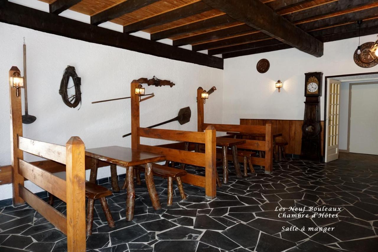 Les Neuf Bouleaux Bed and Breakfast Job Eksteriør billede