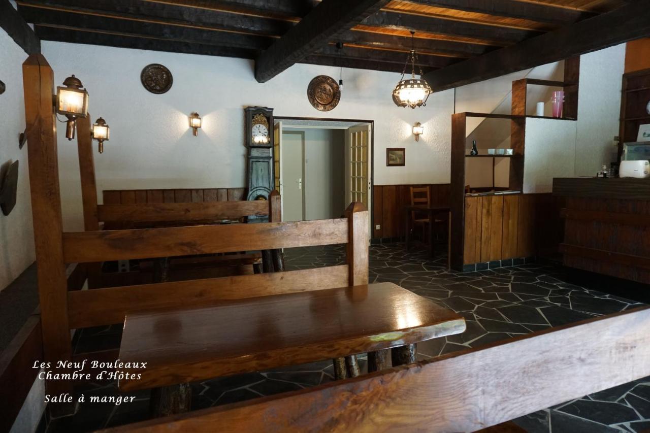Les Neuf Bouleaux Bed and Breakfast Job Eksteriør billede